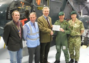 RCSCF - RCF (P) 2012 Cheque Pres. Ironman UK - RMCTF 2 - RC SC- 13.02.13