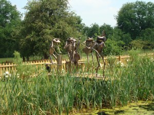 The 'jazz band' provide the entertainment