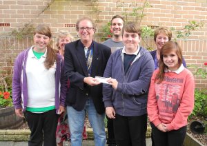 RCSC - (P) Cheque Presentation to Youth Club - 17.06.13