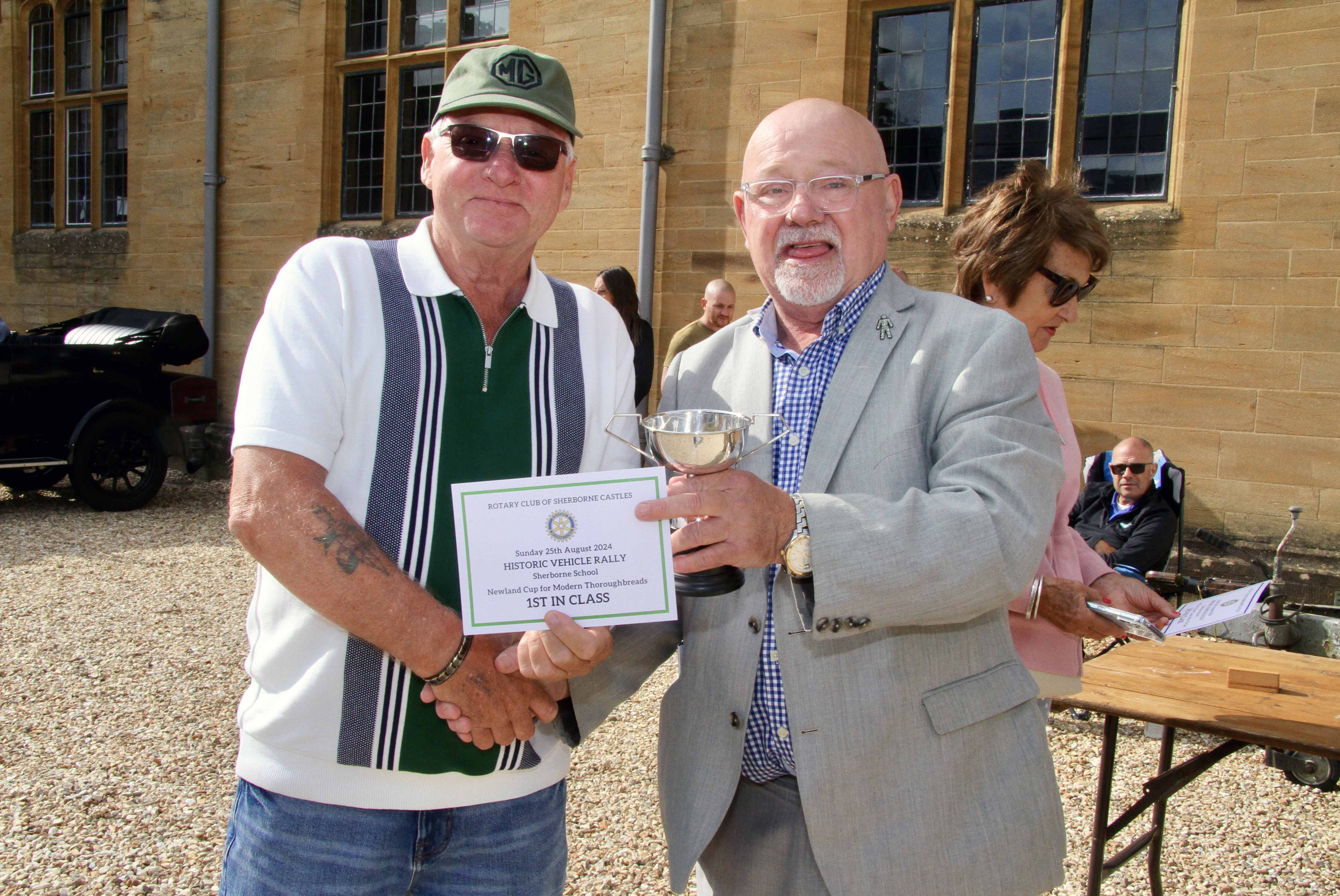 18. Newland Cup for Modern Thoroughbreds, Atkins, MG RV8