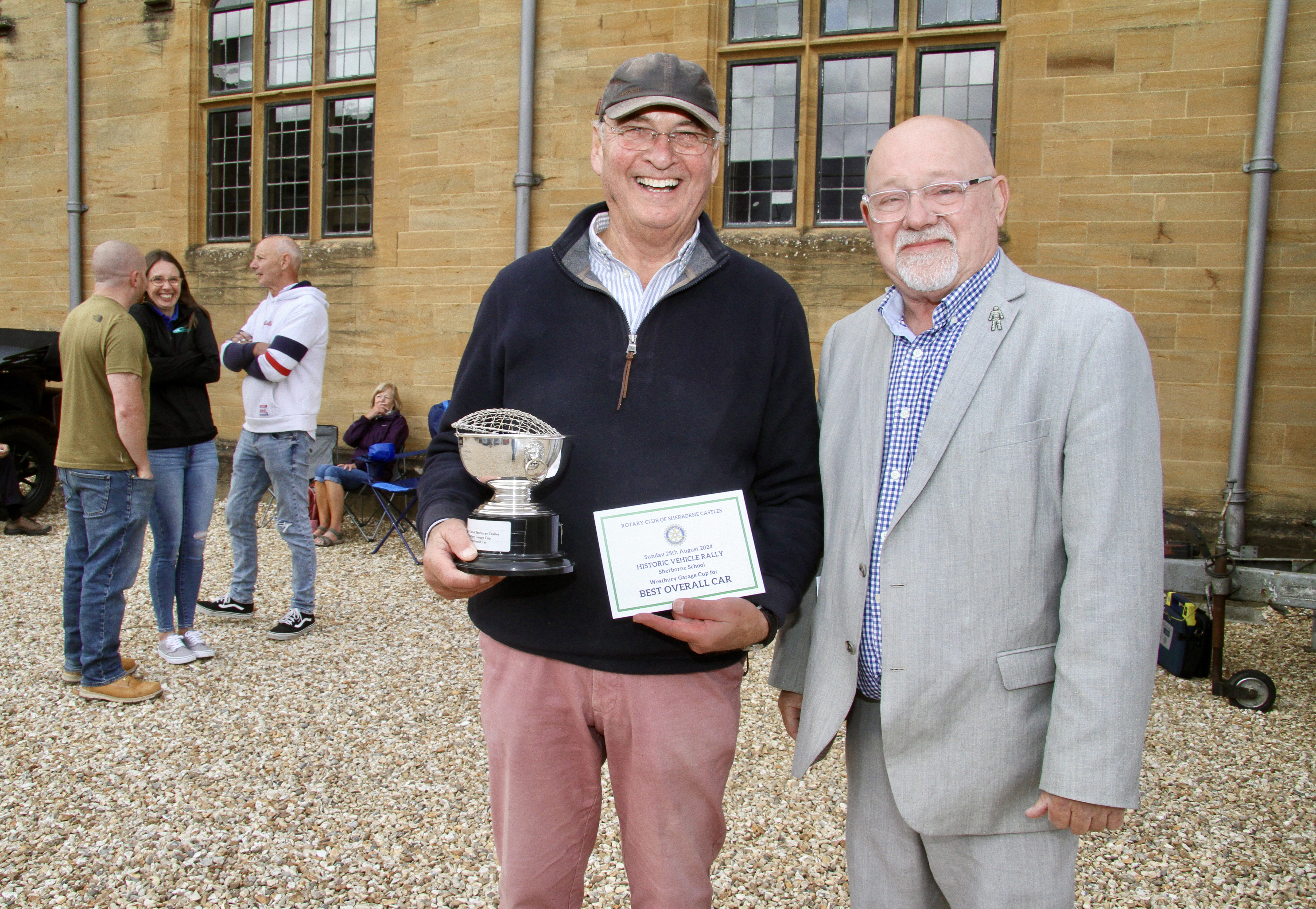 4. Westbury Garage Cup for Best Overall Car, Simpson, 1934 Triumph Gloria